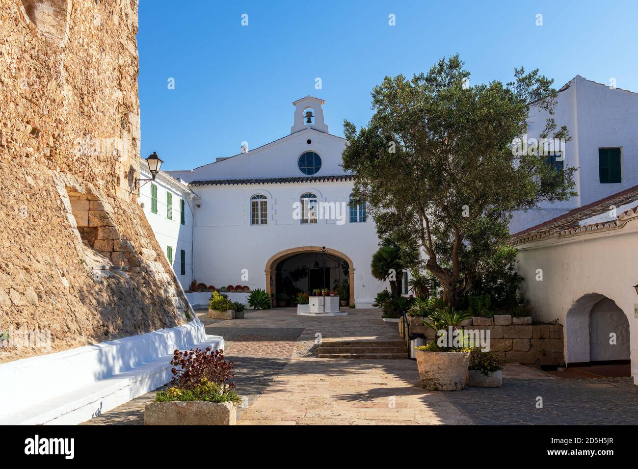Monastère de Monte Toro - Minorque, Iles Baléares, Espagne Banque D'Images