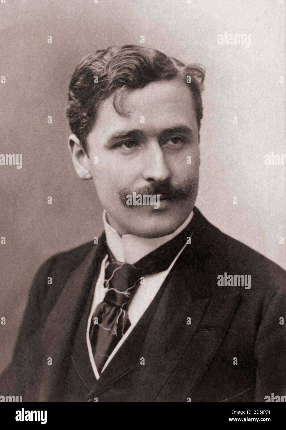 Georges-Leon-Jules-Marie Feydeau (1862 – 1921) est un dramaturge français de l'époque connu sous le nom de Belle époque. Il est rappelé pour ses farces, écrit Banque D'Images