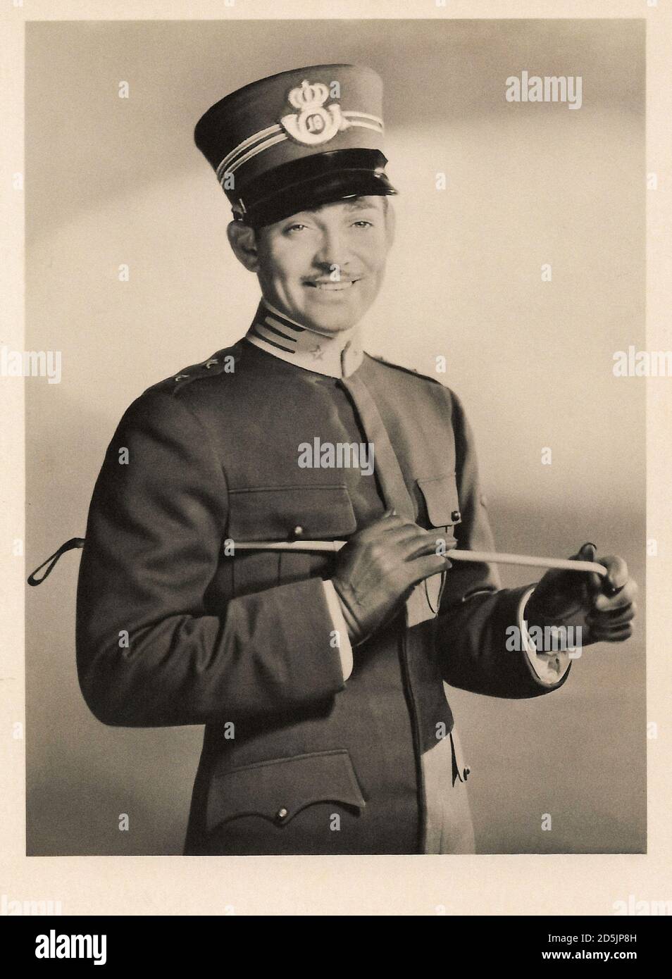 William Clark Gable (1901 – 1960) était un acteur américain, souvent appelé « le roi d'Hollywood ». Il a eu des rôles dans plus de 60 motion pictur Banque D'Images