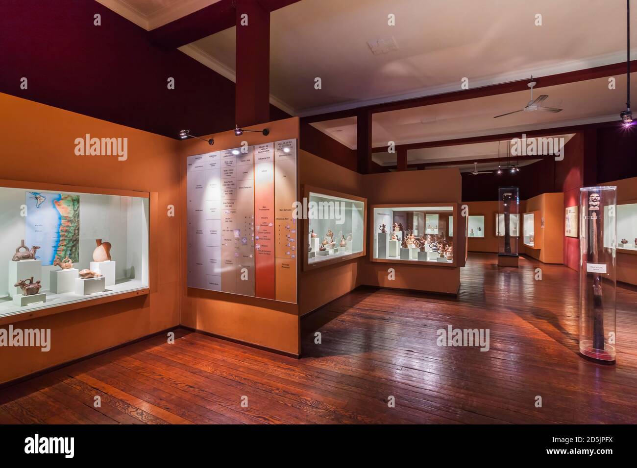 Collection de la période intermédiaire et du milieu de l'horizon, « Musée national d'archéologie, d'anthropologie et d'histoire du Pérou », Lima, Pérou, Amérique du Sud Banque D'Images