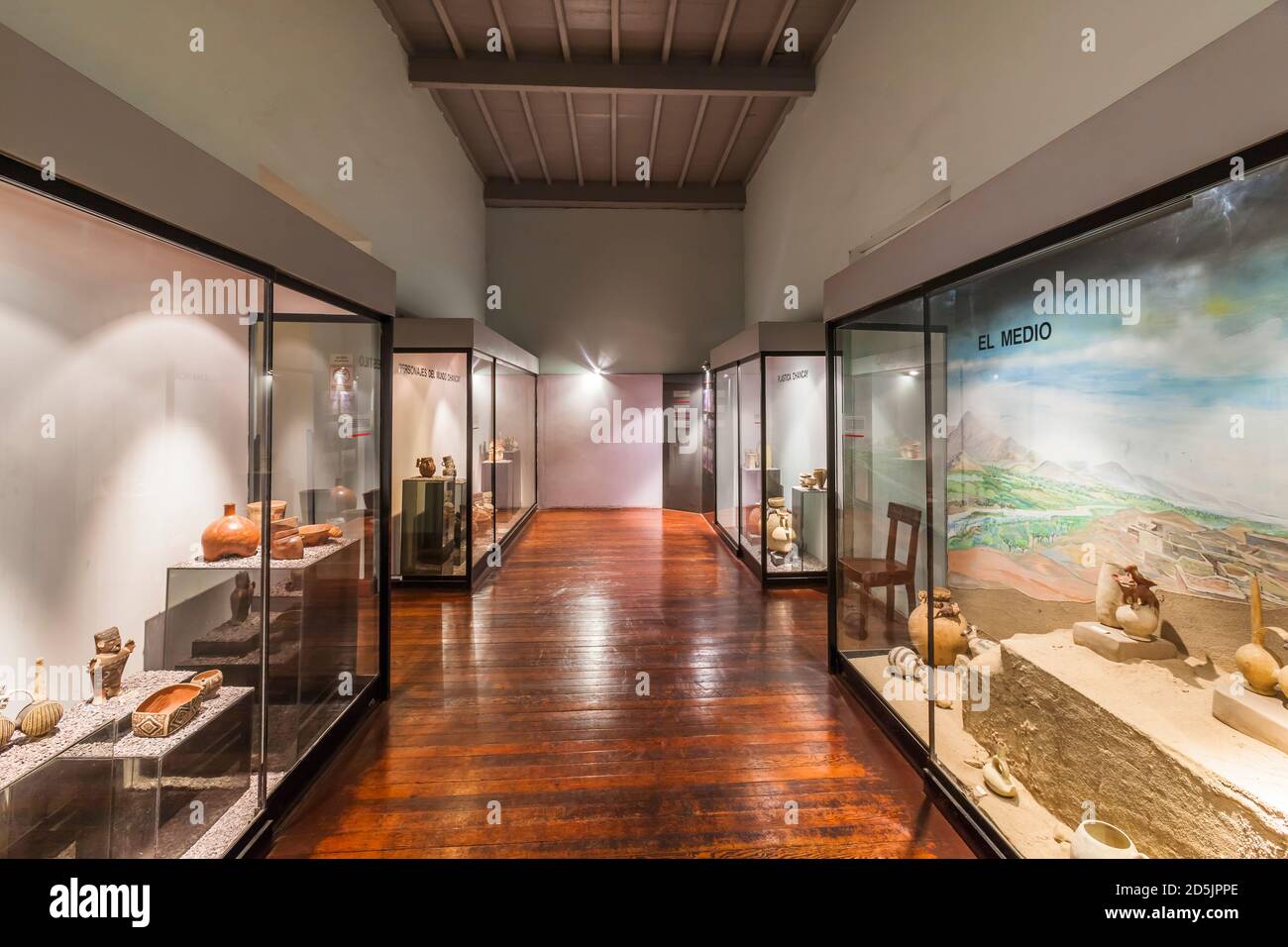 Galerie de la collection de la culture de Chancay, pré-colombienne, 'Musée national d'archéologie, d'anthropologie et d'histoire du Pérou', Lima, Pérou, Amérique du Sud Banque D'Images