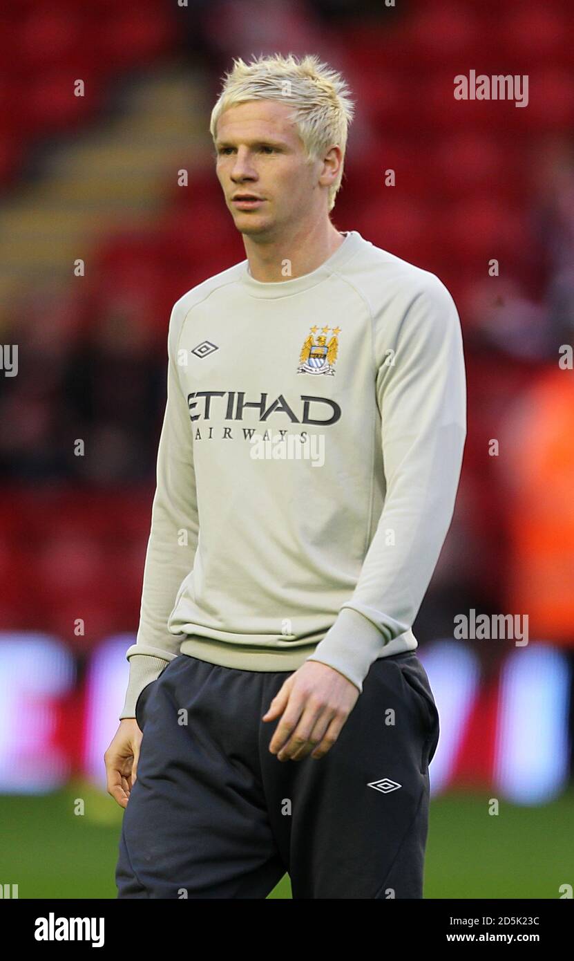 Ryan McGivern, Manchester City Banque D'Images