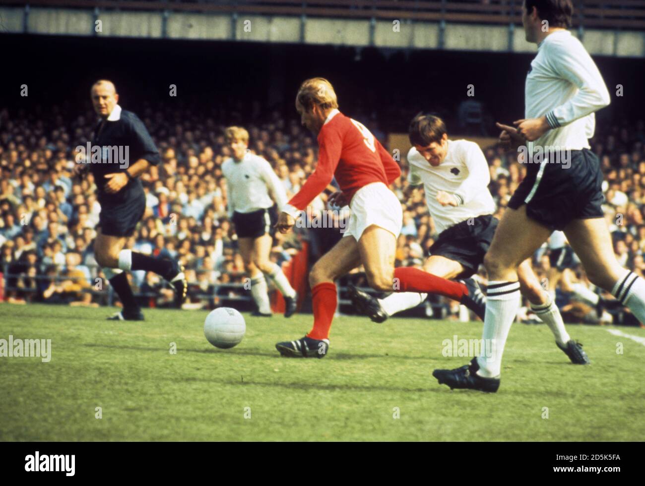 Bobby Charlton, Manchester United Banque D'Images