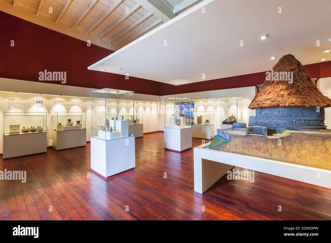 La collection de la culture amazonienne, 'Musée national d'archéologie, d'anthropologie et d'histoire du Pérou', Lima, Pérou, Amérique du Sud Banque D'Images