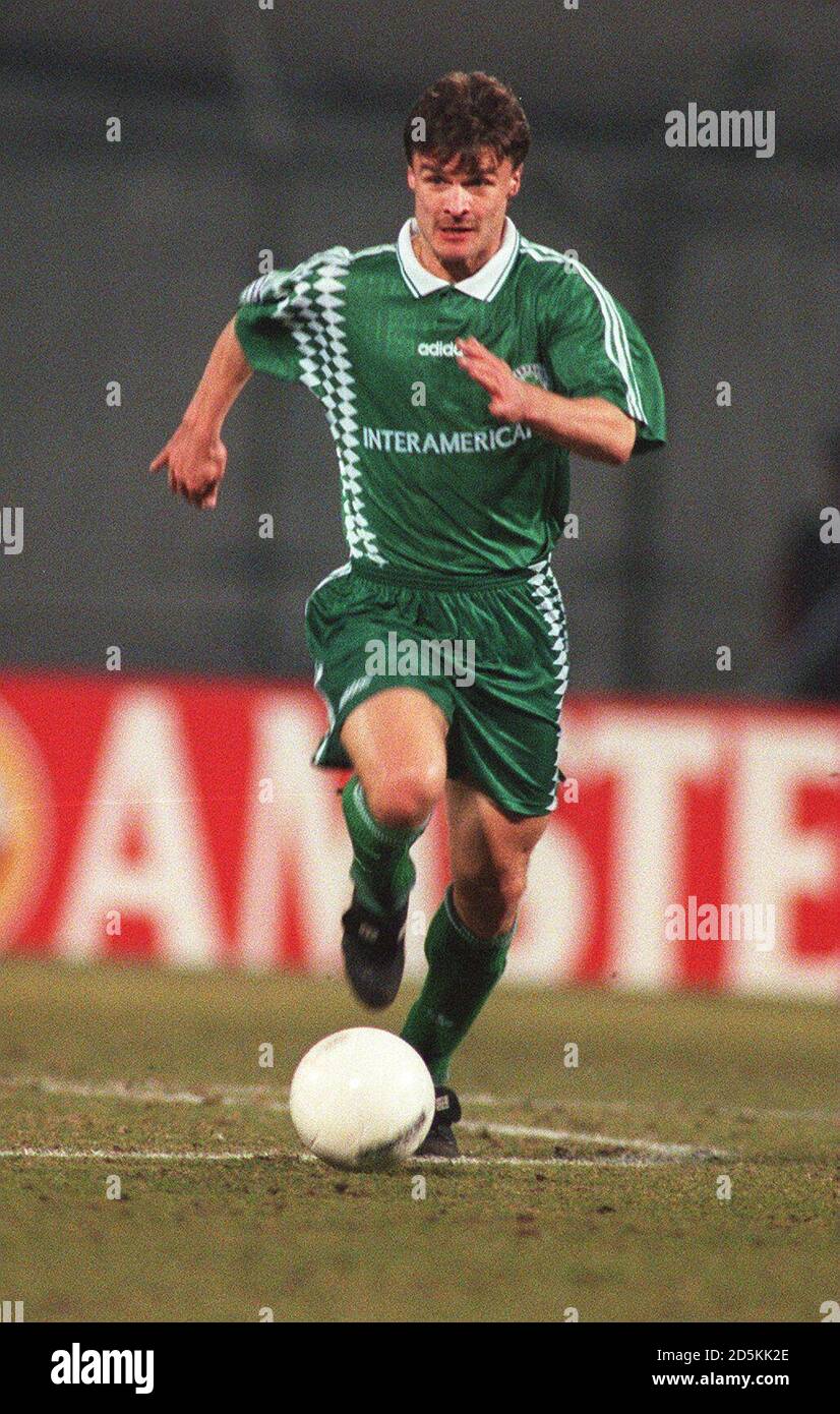 ACTION AMSTEL, Krzysztof Warzycha, Panathinaikos Banque D'Images