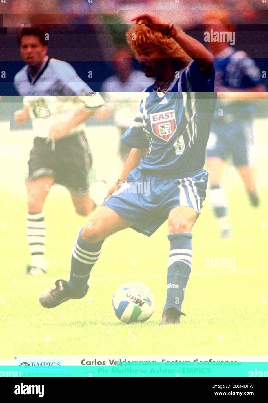 Carlos Valderrama, Conférence de l'est Banque D'Images