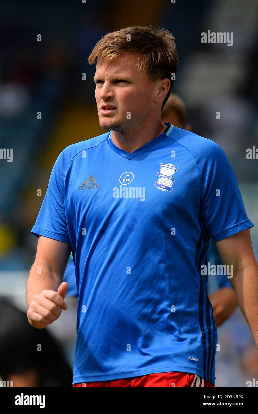 Stephen Gleeson de Birmingham City pendant l'échauffement Banque D'Images