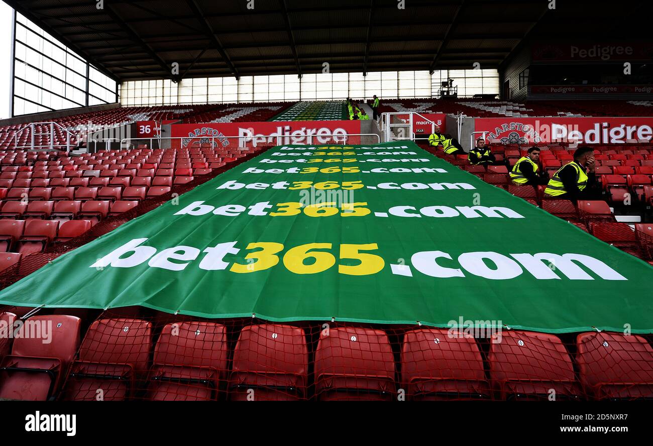 Une vue générale de la Bet365, stade de Stoke City Banque D'Images