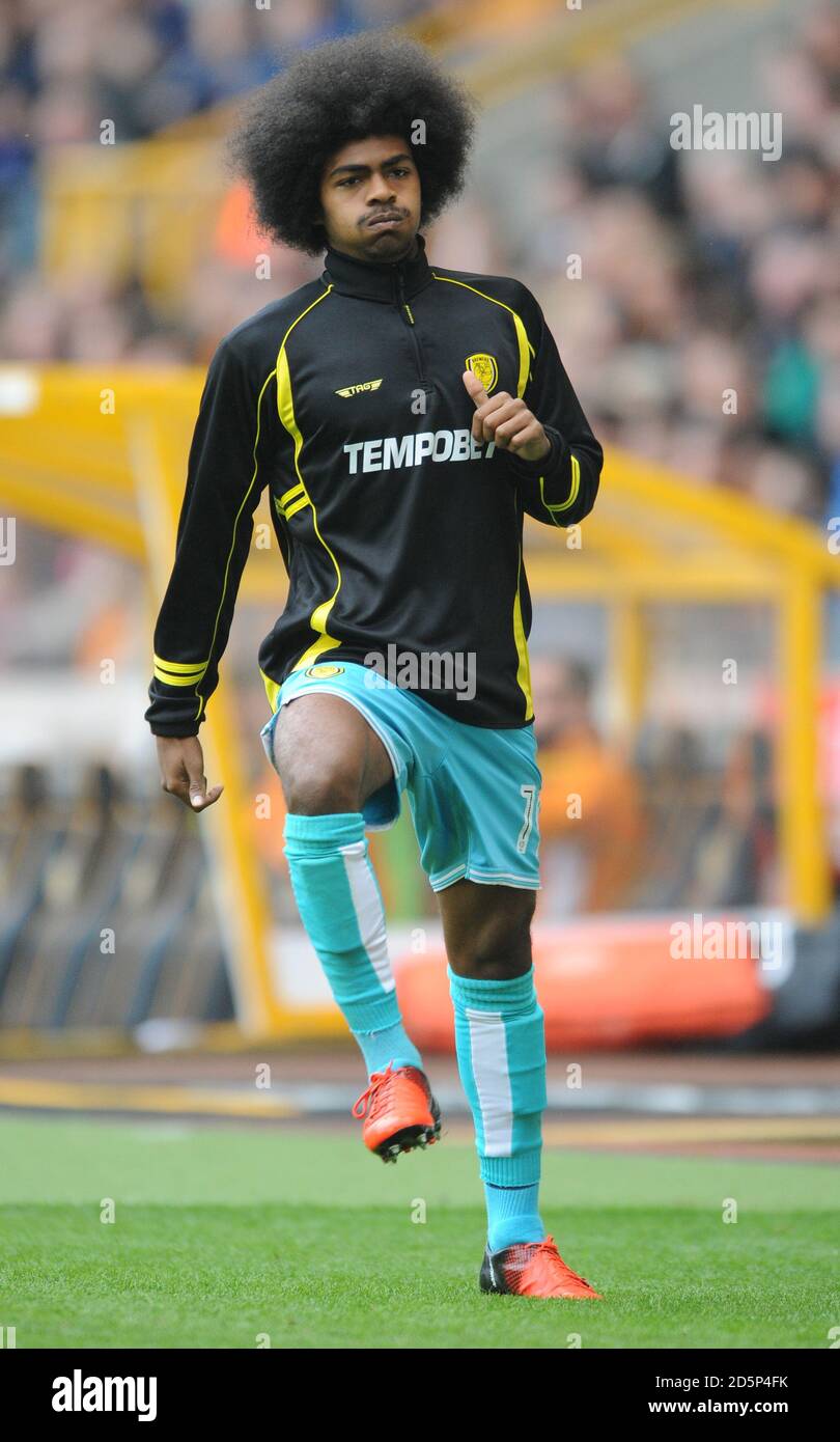 Hamza Choudhury de Burton Albion Banque D'Images