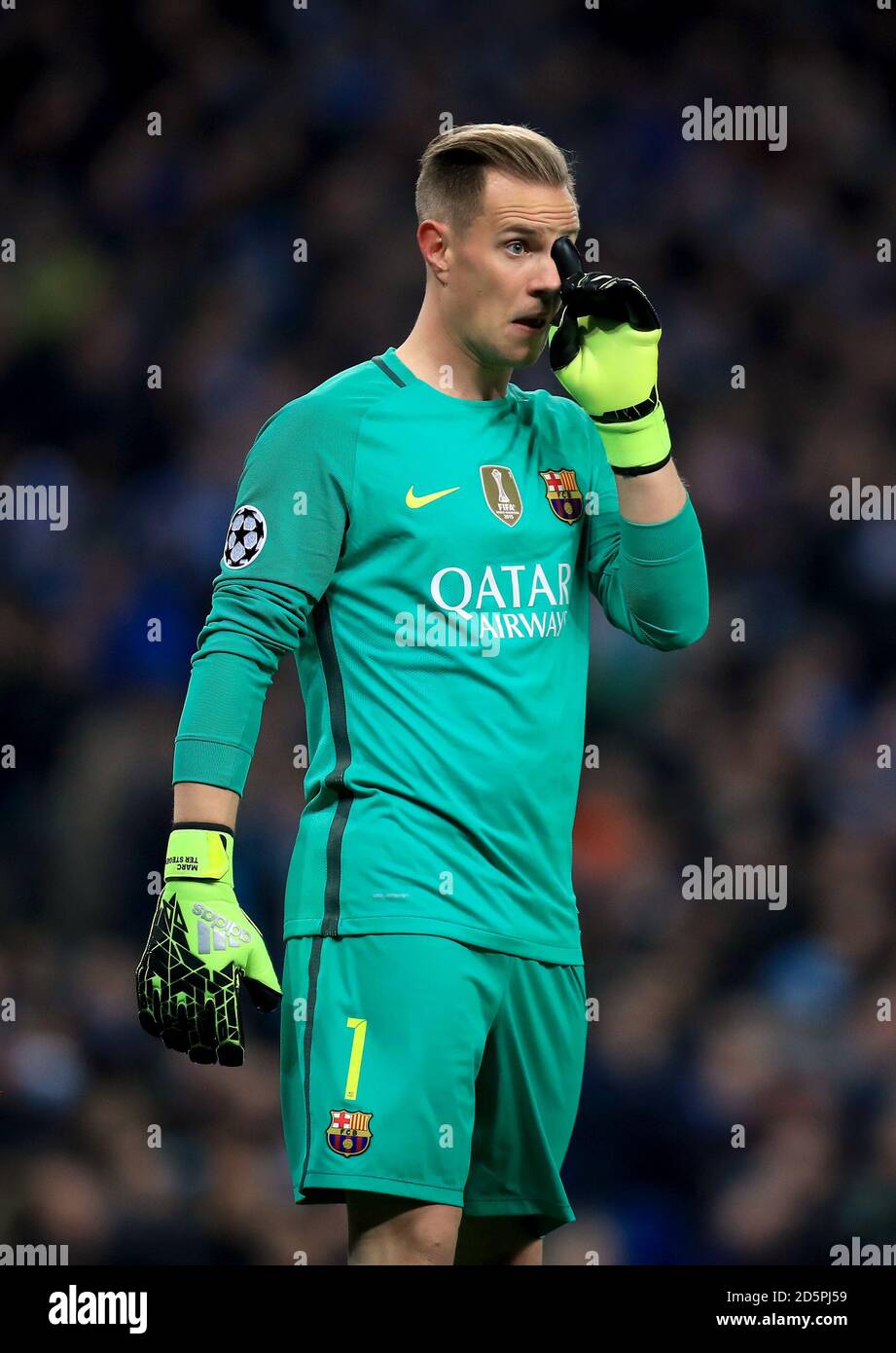 Maillot De Gardien FC Barcelone 2021-2022 - #1 Ter Stegen - Taille M - Vert - Neuf