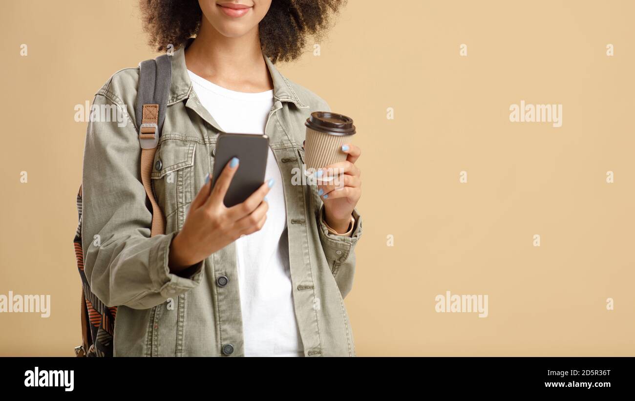 Blog moderne, correspondance avec les abonnés ou lire le message. Banque D'Images