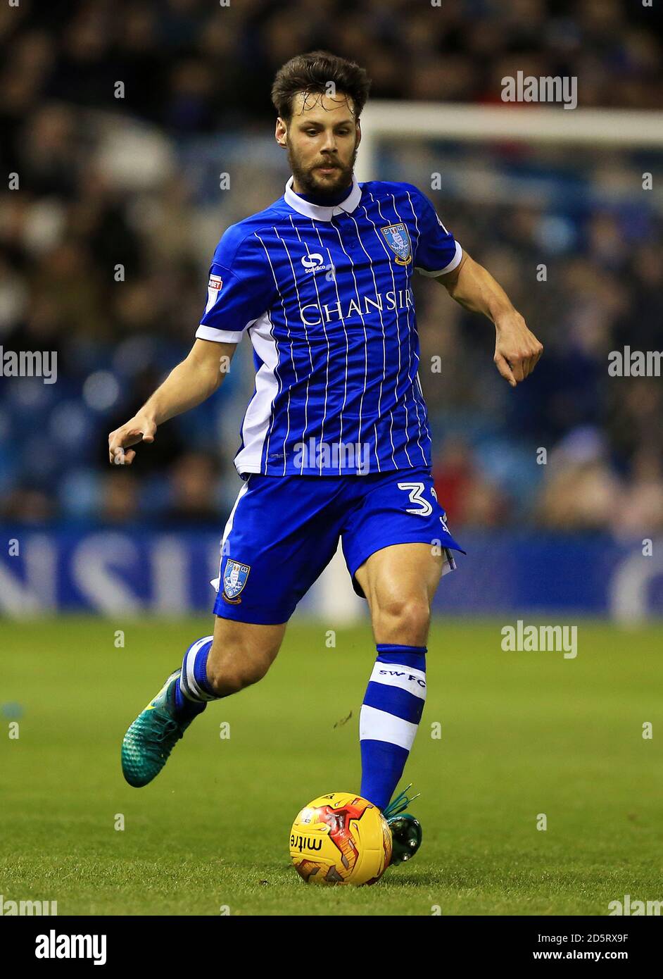 Vincent Sasso de Sheffield Wednesday Banque D'Images