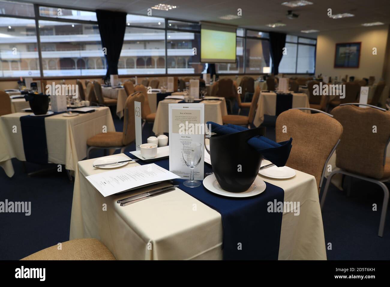 Vue générale du restaurant Festival Jeudi de St Patrick Banque D'Images