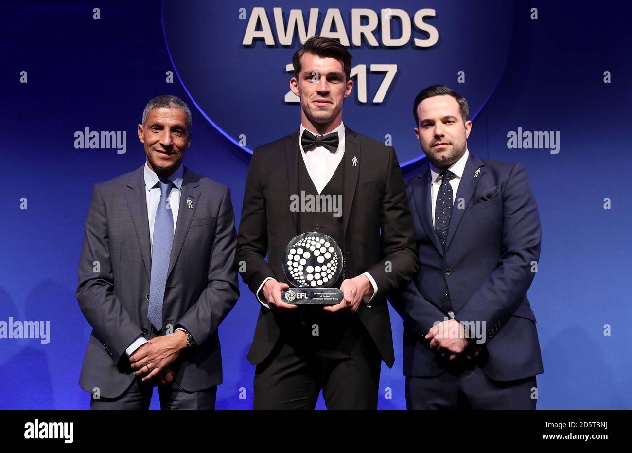 Doncaster Rovers John Marquis reçoit le prix Sky Bet League Two Player of the Season aux prix EFL au London Hilton, Park Lane. Banque D'Images