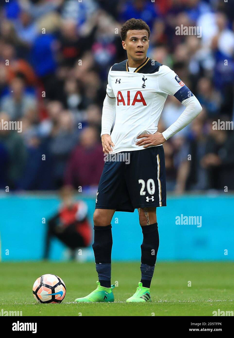 Tottenham Hotspur's DELE Alli pendant le match Banque D'Images