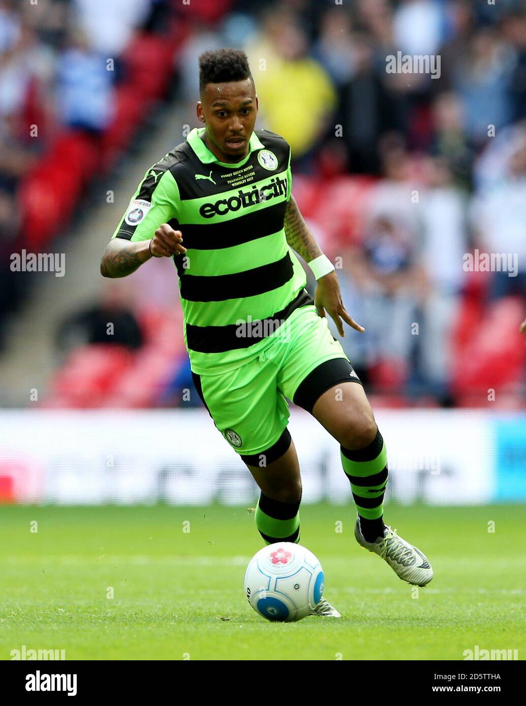 Forêt Green Roverss' Keanu Marsh-Brown Banque D'Images