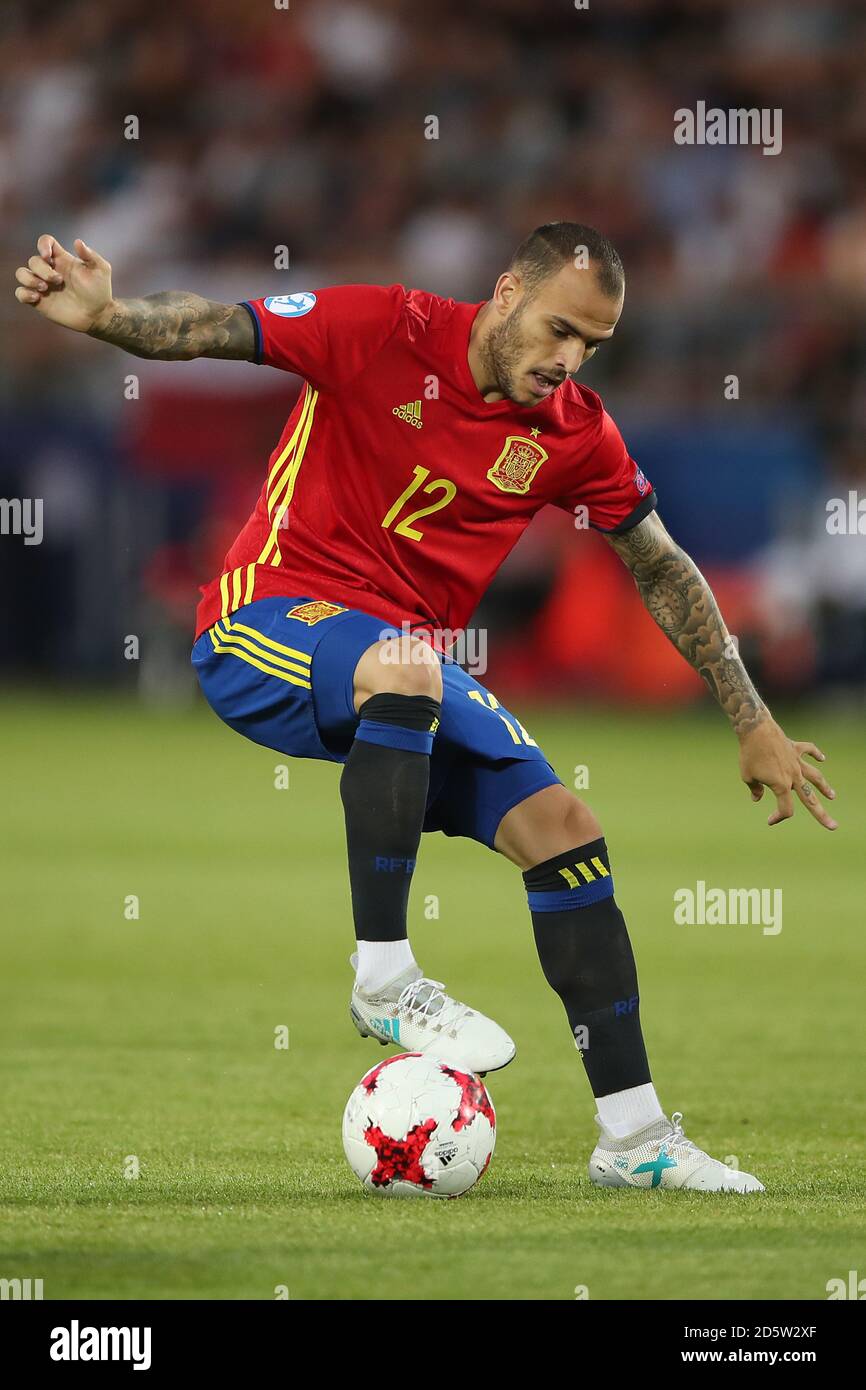 Sandro Ramirez, Espagne Banque D'Images