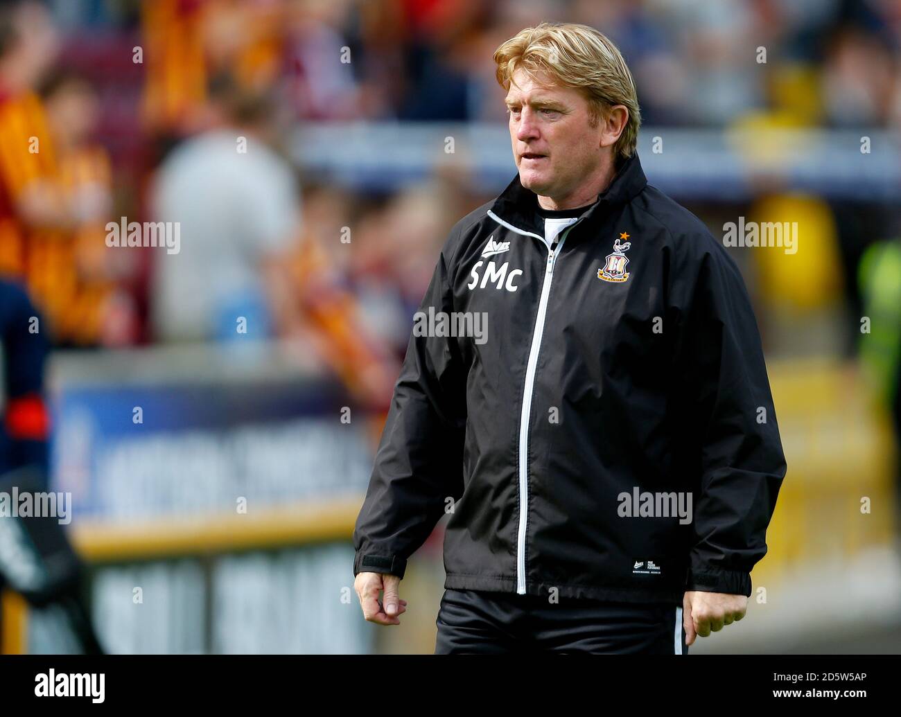 Stuart McCall, directeur de Bradford City Banque D'Images