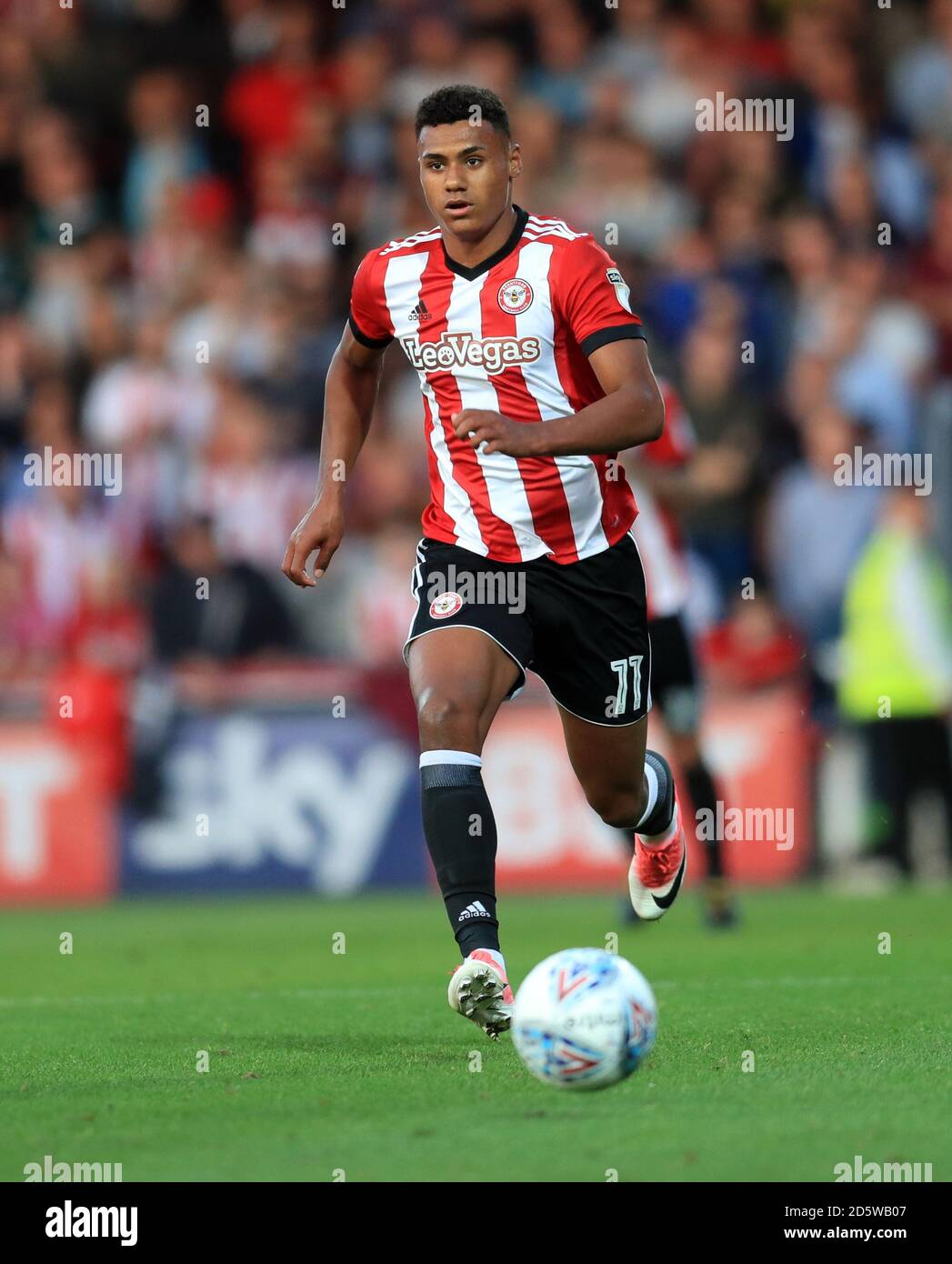 L'Ollie Watkins Brentford Banque D'Images