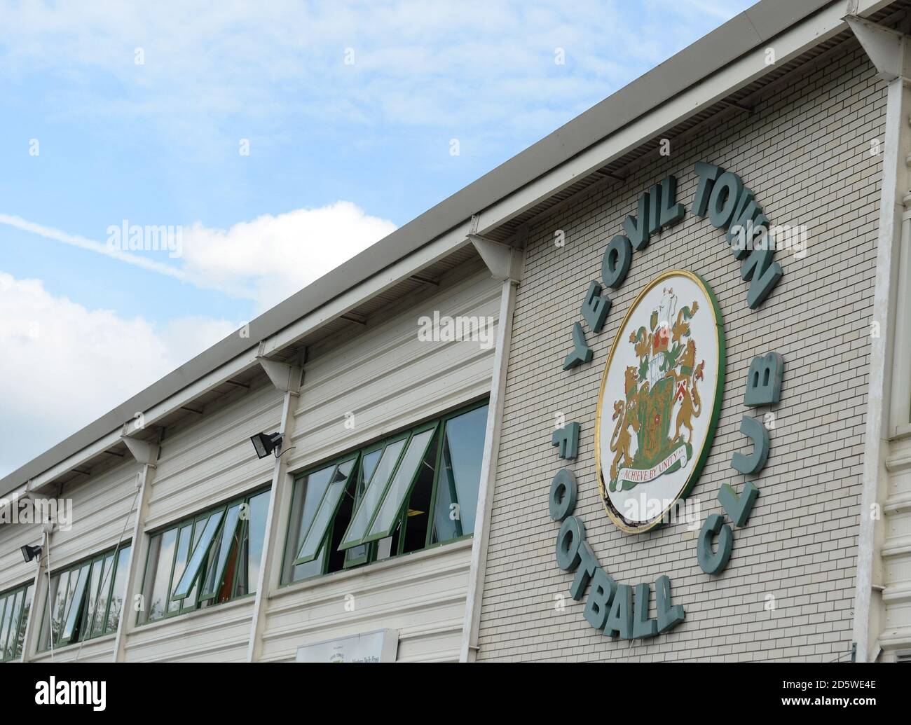 Huish Park, qui abrite la ville de Yeovil Banque D'Images