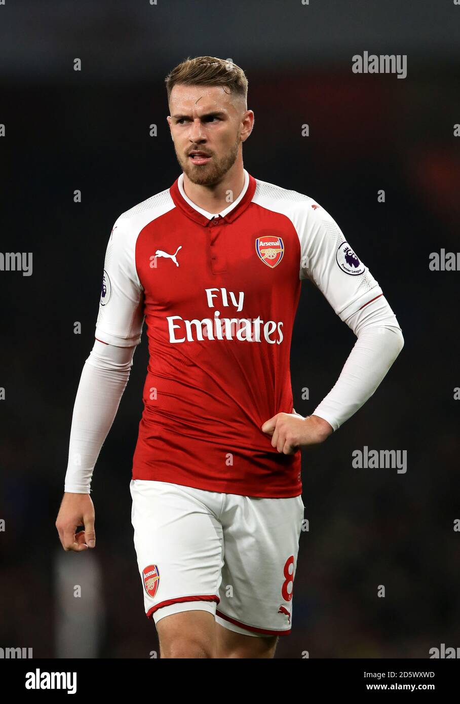 Aaron Ramsey d'Arsenal Banque D'Images