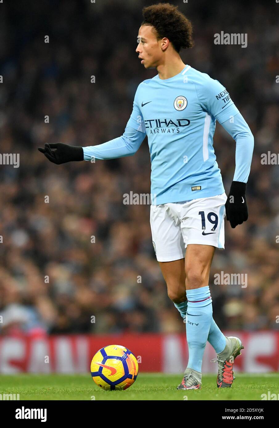 Manchester City's Leroy Sane Banque D'Images