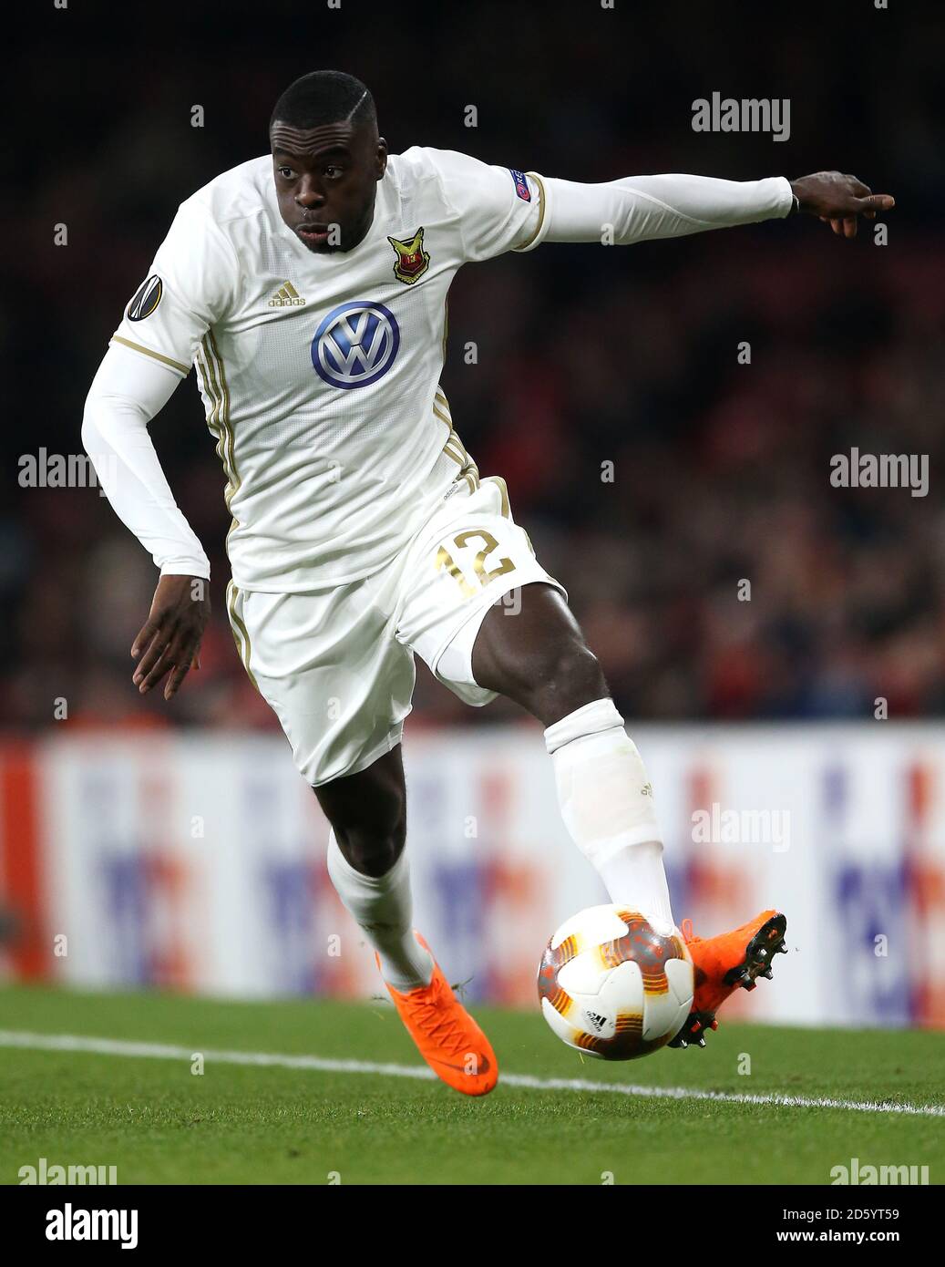 Ken Sema du FK d'Ostersunds Banque D'Images