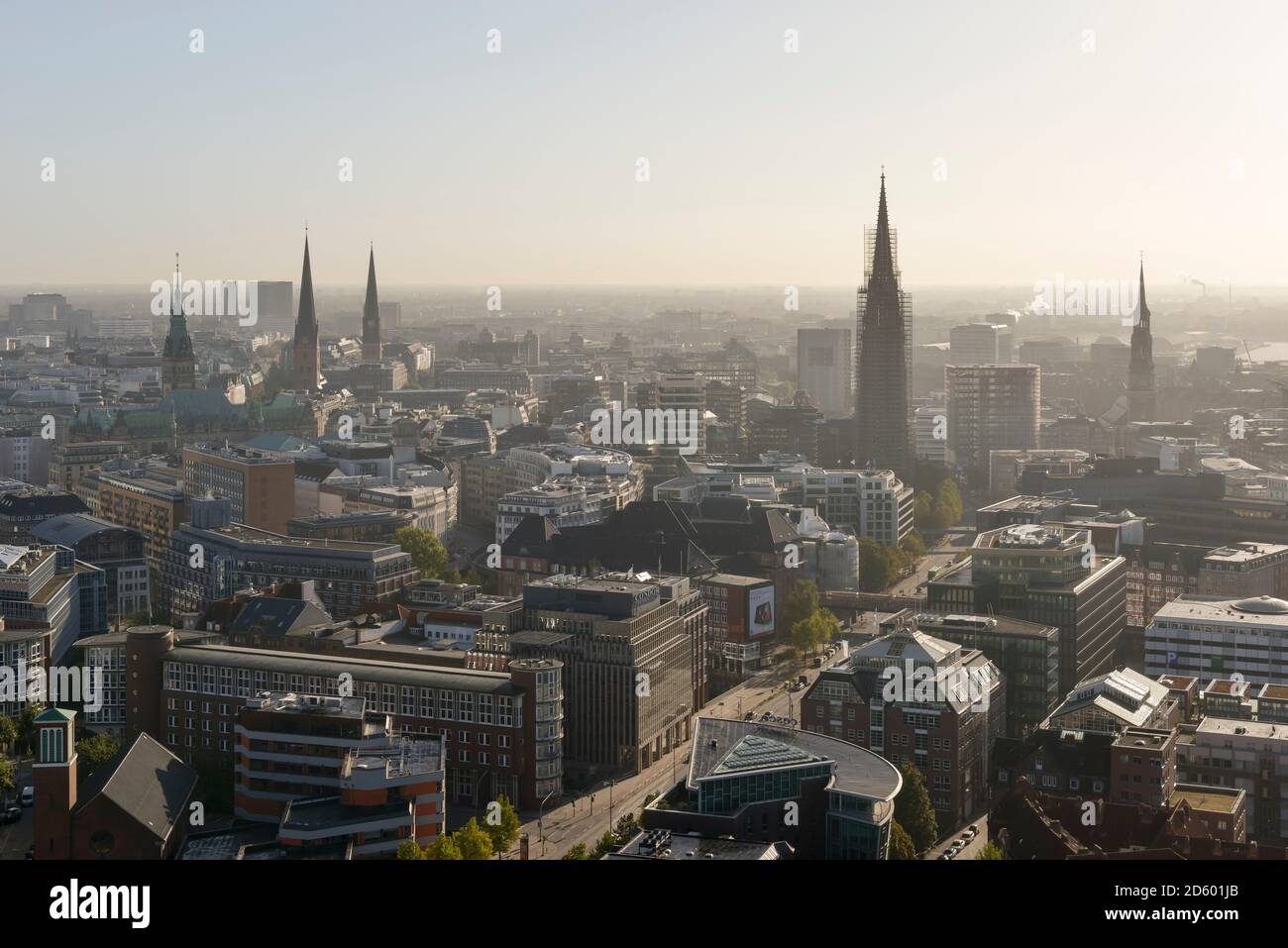 Allemagne, Hambourg, paysage urbain Banque D'Images