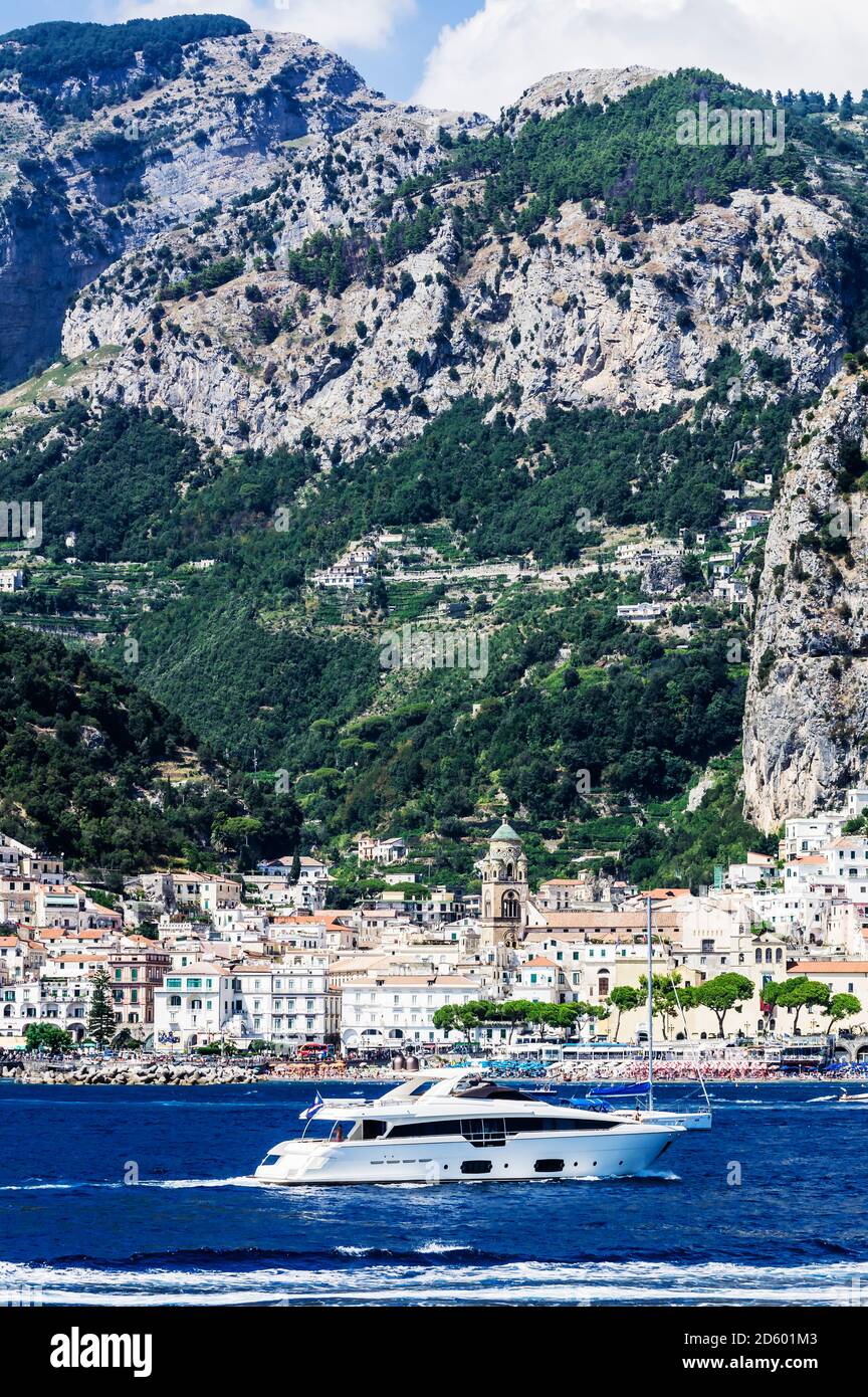 L'Italie, Campanie, Province de Salerne, la côte amalfitaine, Amalfi, location de Banque D'Images