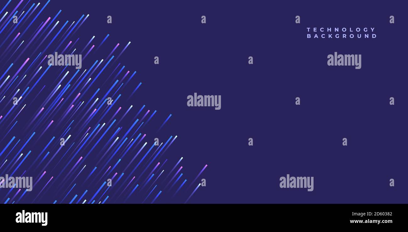 technologie conception de fond . fibre optique mouvement de données conception de fond. illustration vectorielle Illustration de Vecteur