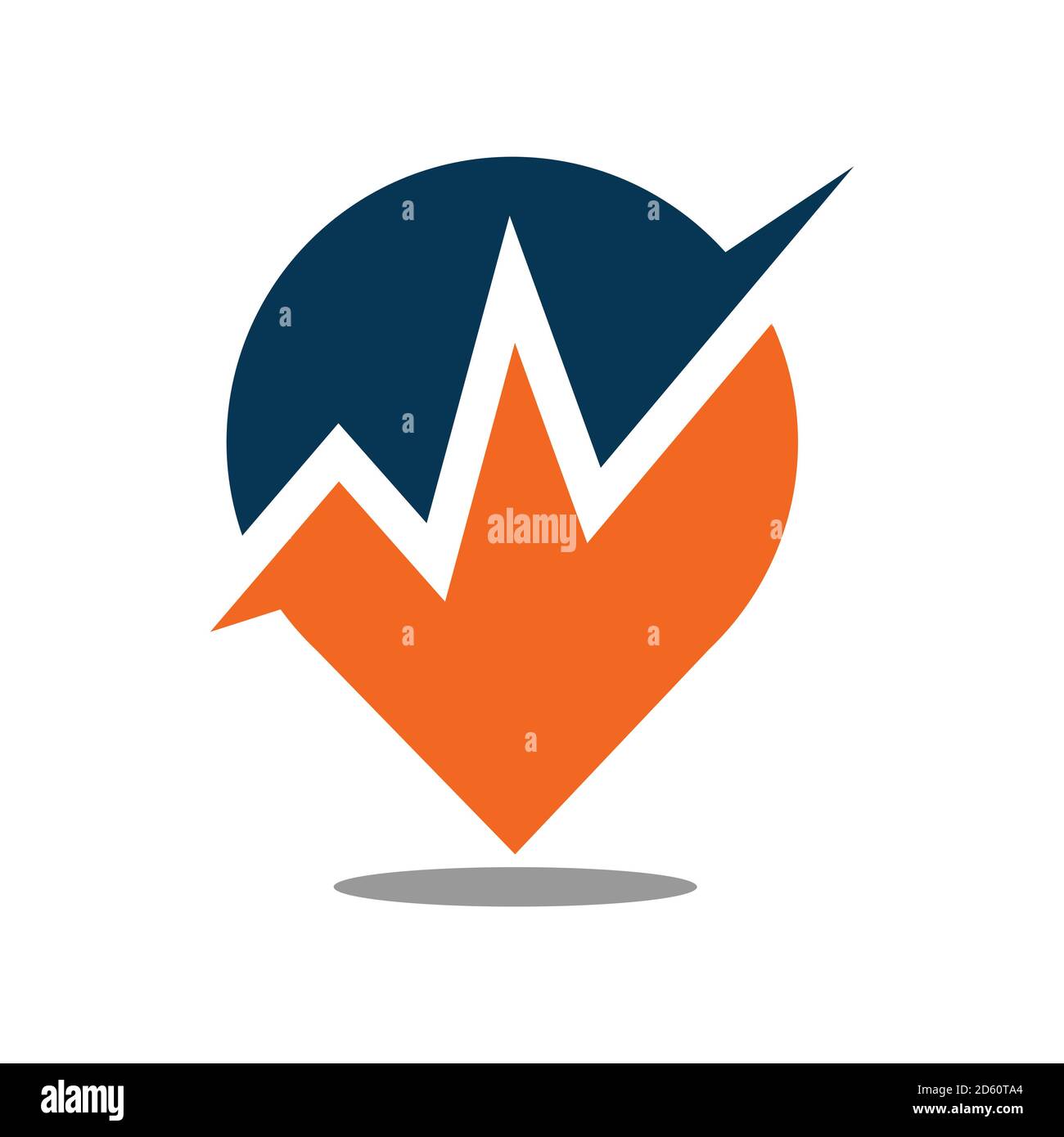 business finance économique vente graphique moteur de recherche optimisation seo logo logo d'icône de vecteur Illustration de Vecteur