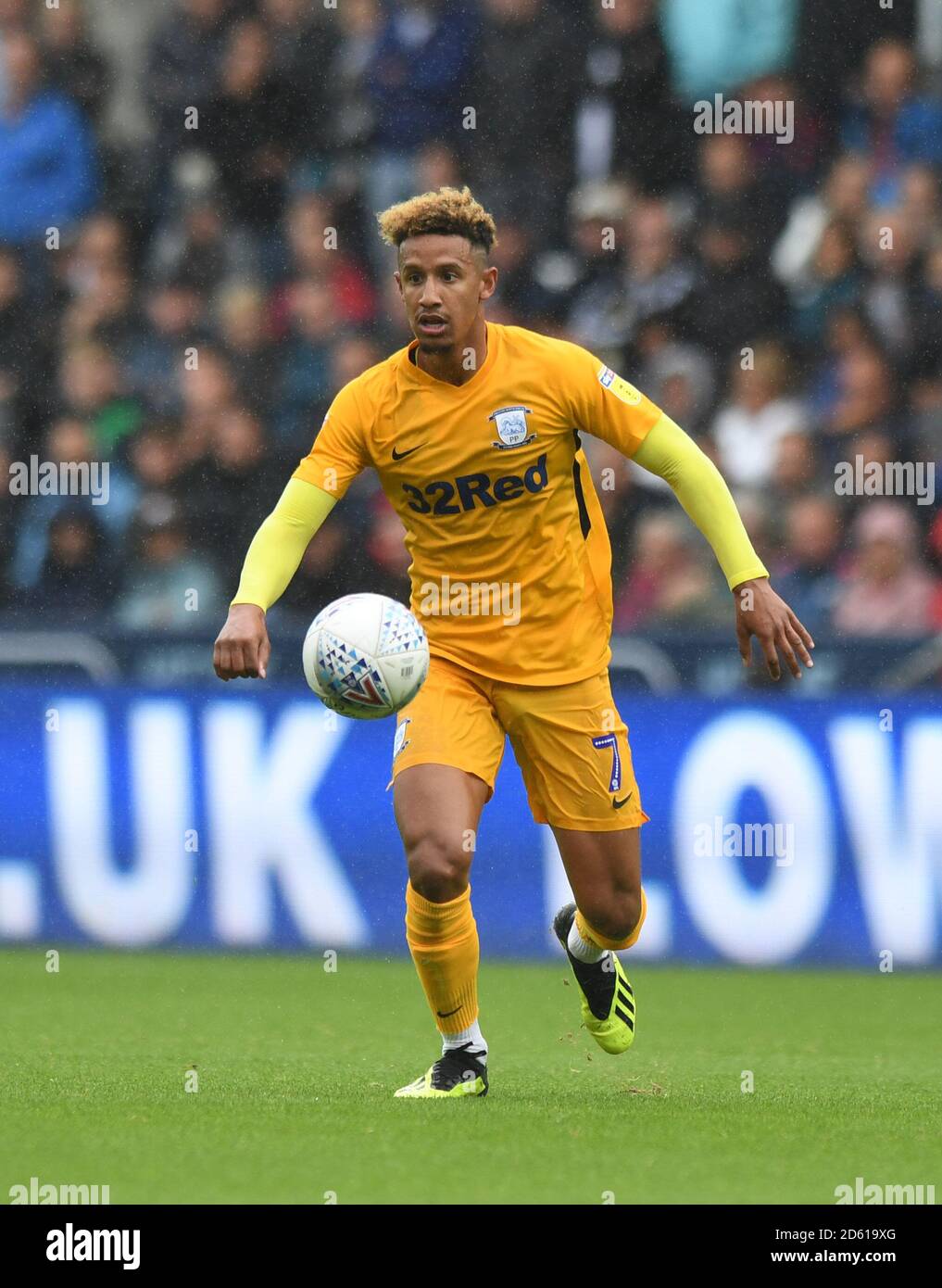 Preston North End Callum Robinson Banque D'Images