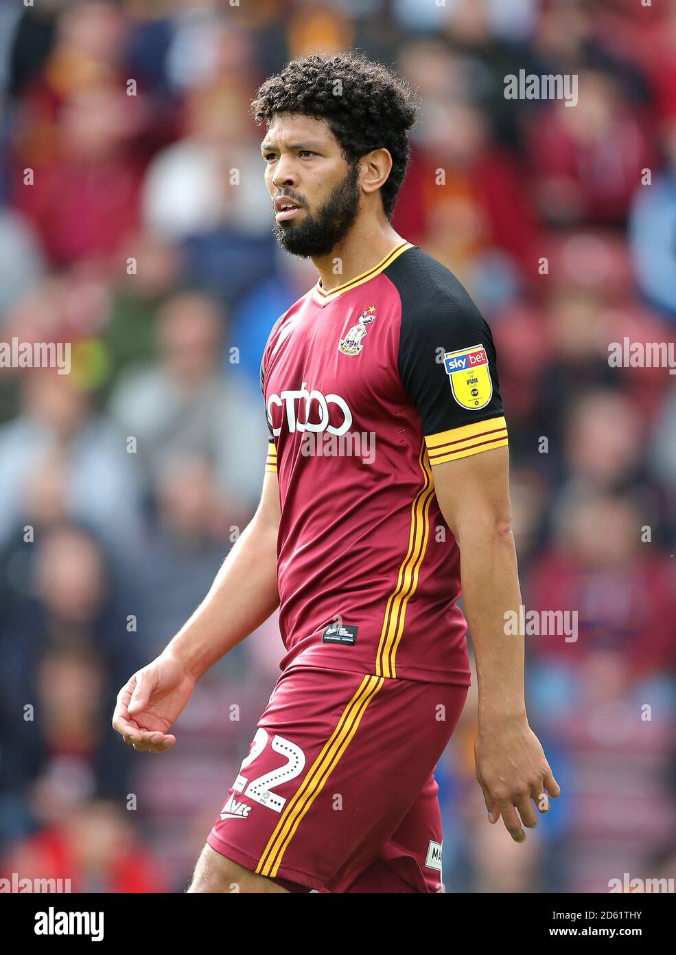 Nathaniel Knight-Percival, Bradford City Banque D'Images