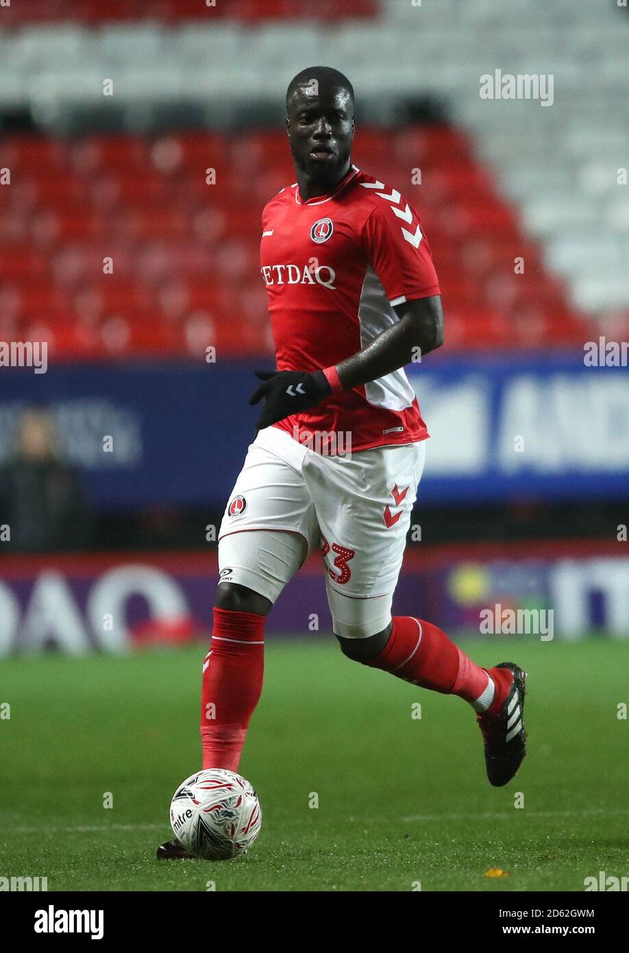 Mouhamadou-Naby Sarr, de Charlton Athletic Banque D'Images