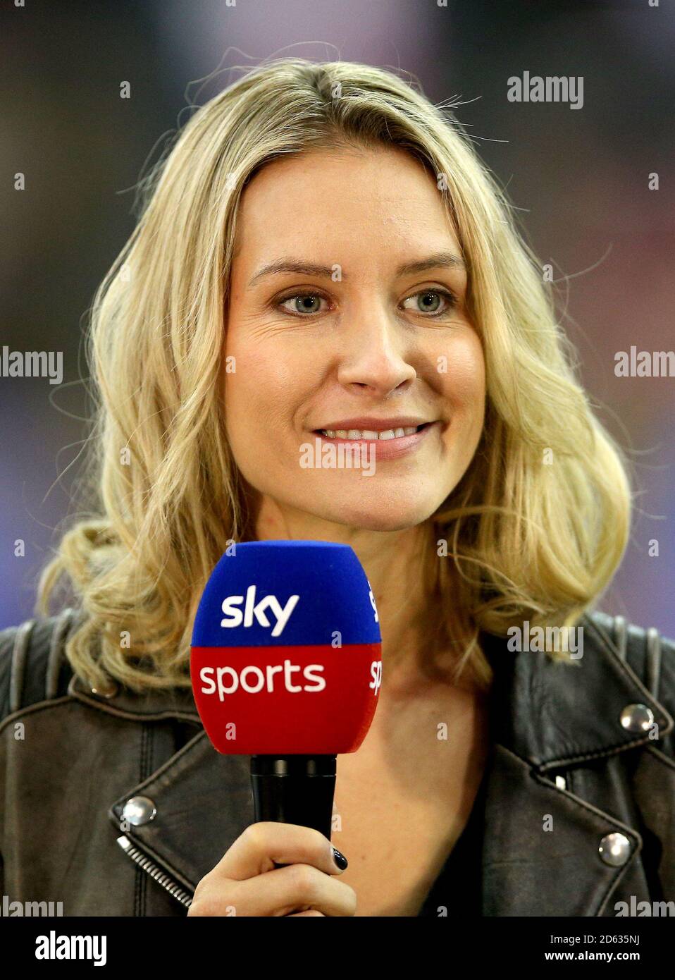 Tamsin Greenway, présentateur de Sky Sports Banque D'Images