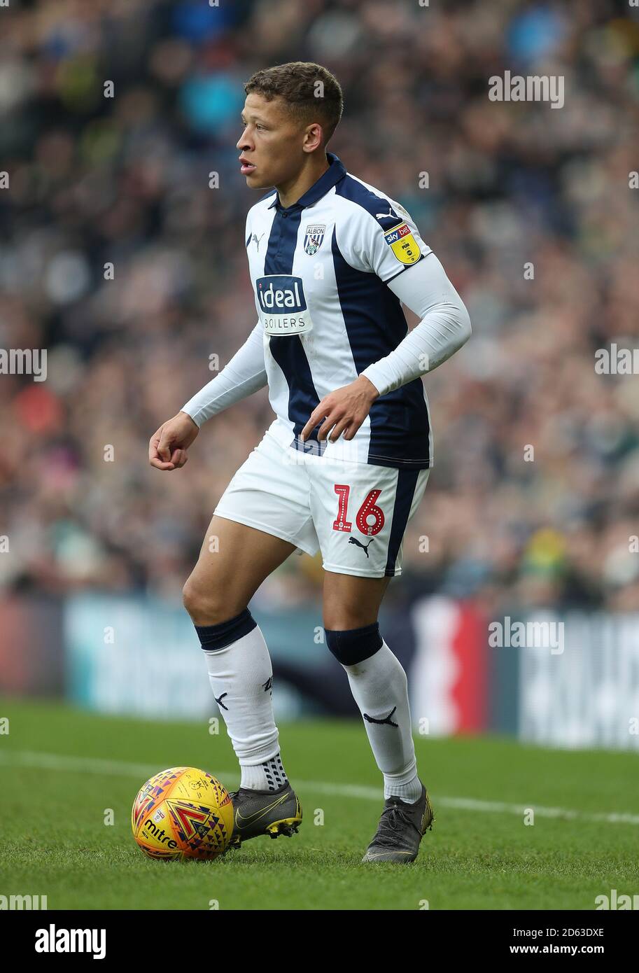 West Bromwich Albion's Dwight Gayle Banque D'Images