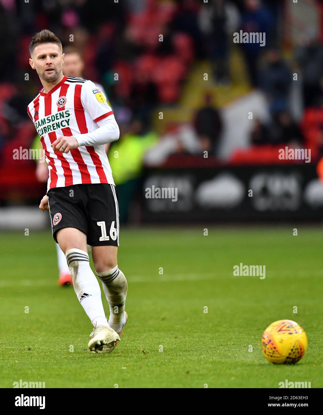 Oliver Norwood, Sheffield United Banque D'Images