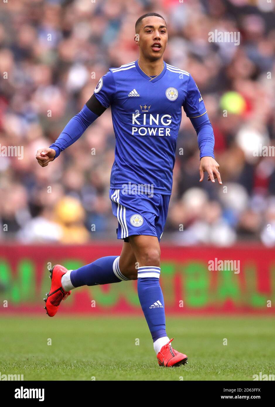 Leicester City's Youri Tielemans Banque D'Images