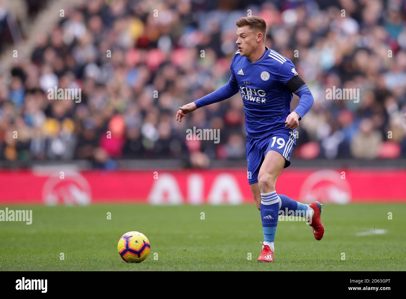 Harvey Barnes, Leicester City Banque D'Images