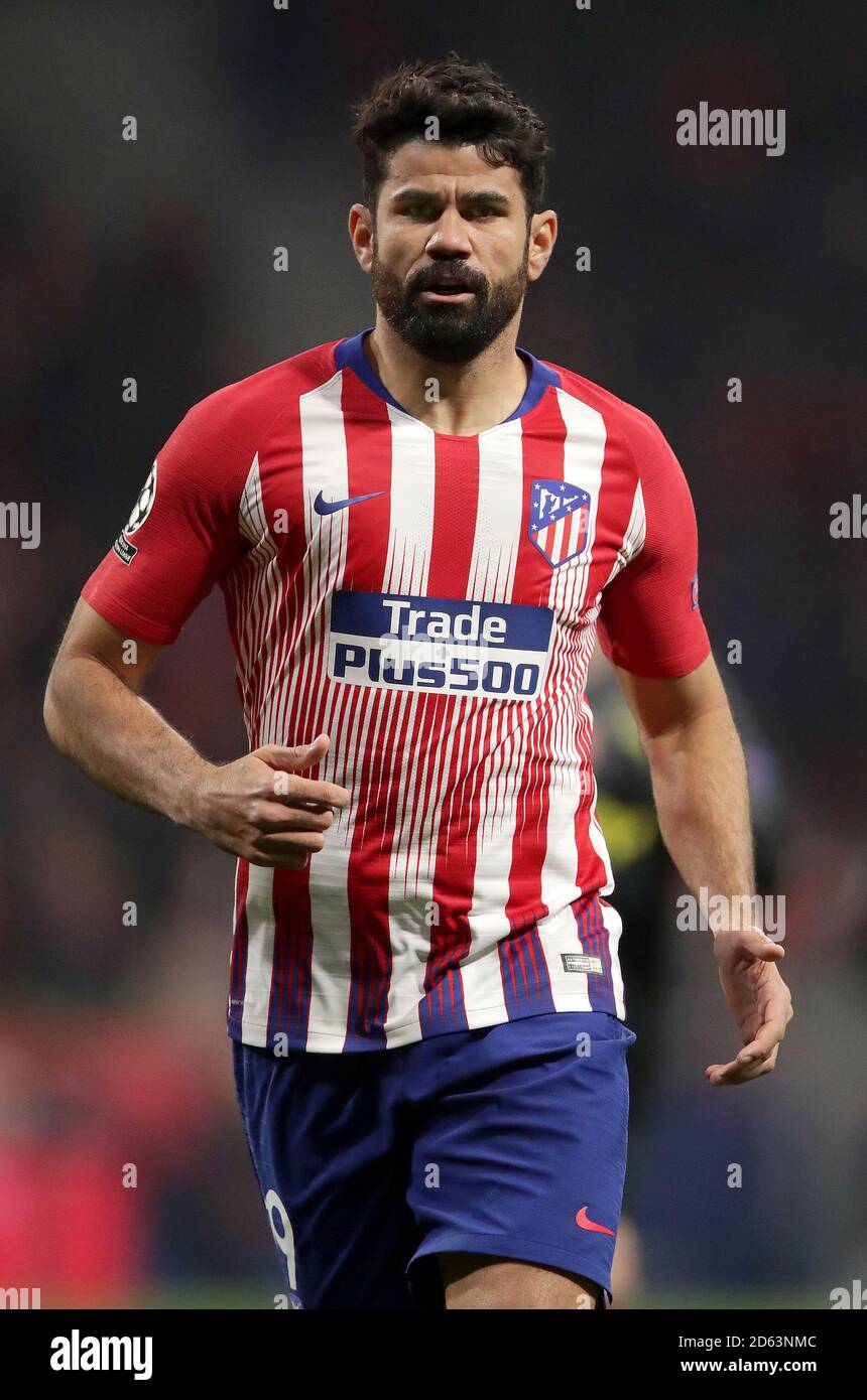 Atletico Madrid's Diego Costa Banque D'Images