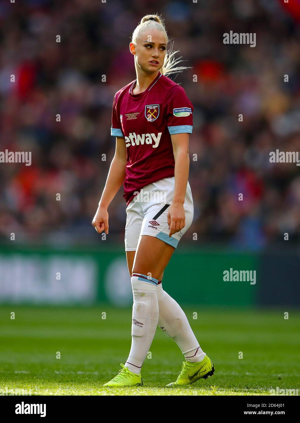 West Ham United's Alisha Lehmann Photo Stock - Alamy