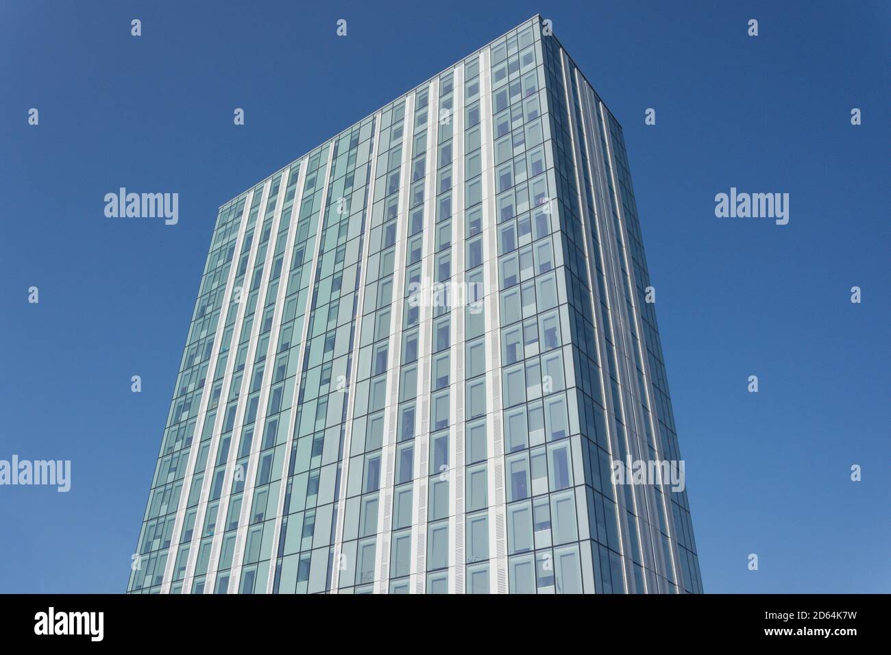 Immeuble d'appartements Britannia point, Christchurch Road, colliers Wood, London Borough of Merton, Greater London, Angleterre, Royaume-Uni Banque D'Images