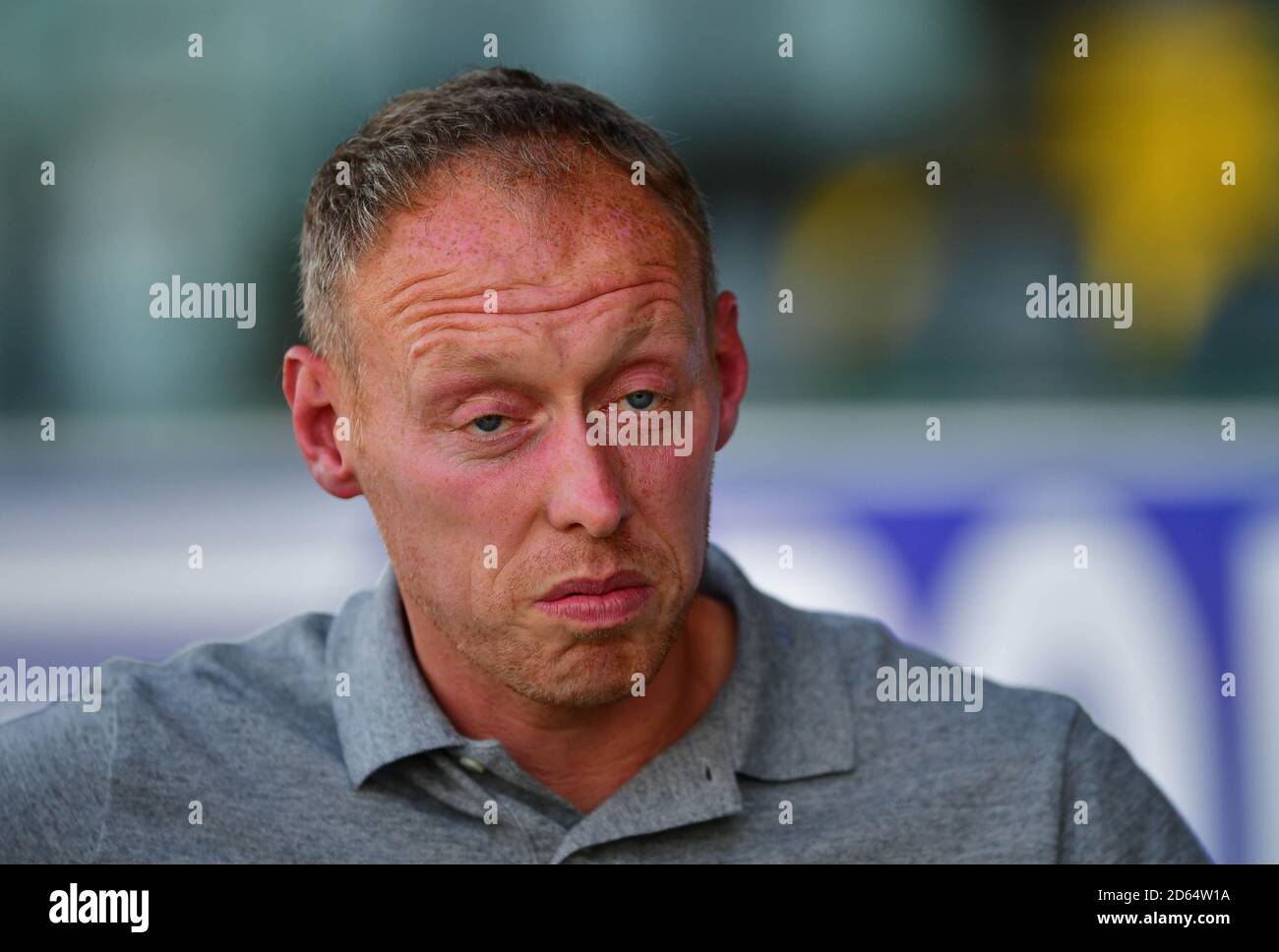 Steve Copper, entraîneur-chef de Swansea City Banque D'Images