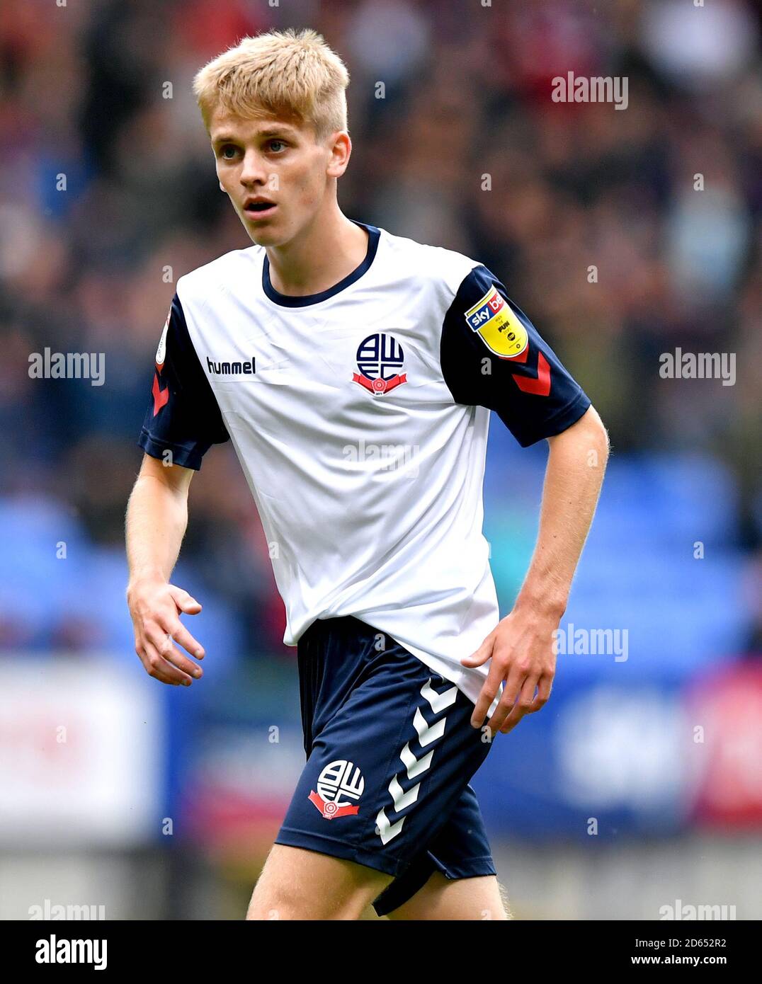 Bolton Wanderers Ronan Darcy en action Banque D'Images