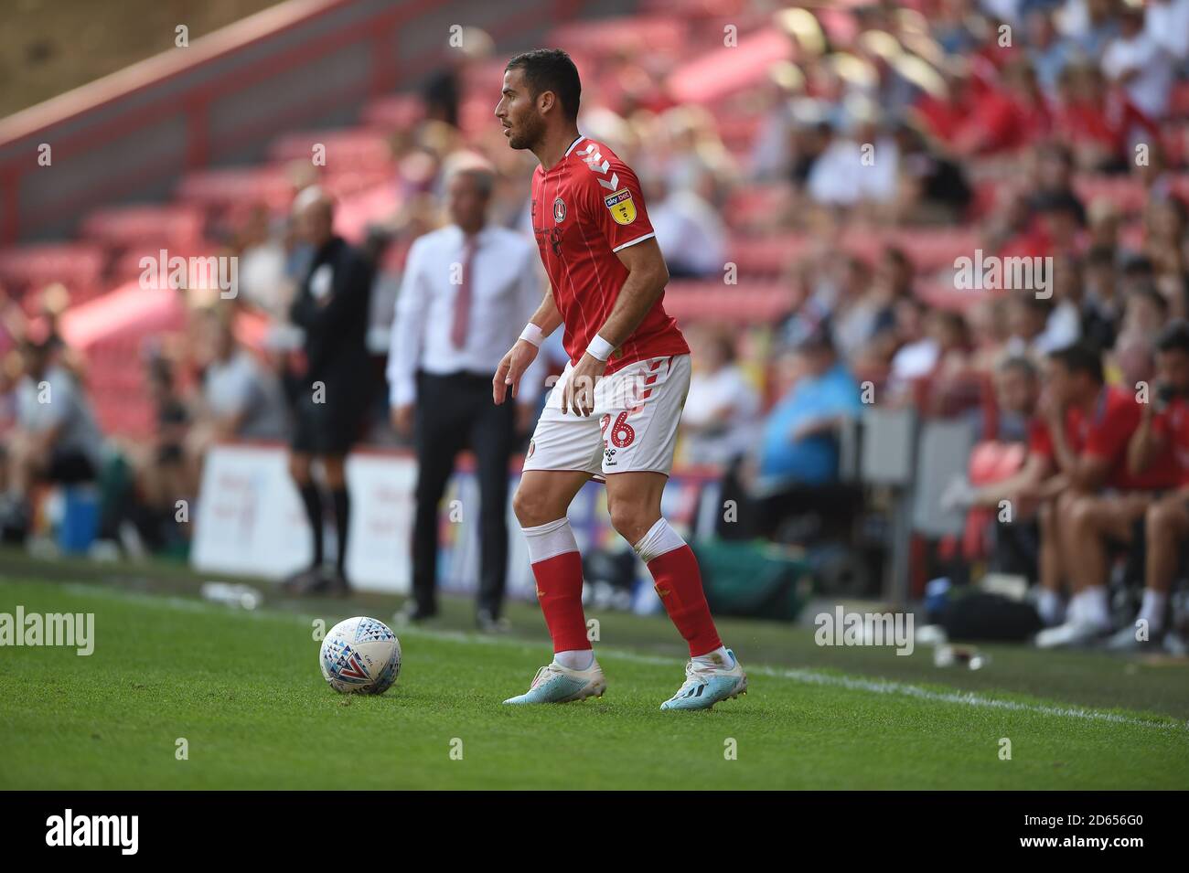 Charlton Athletic's Tomer Hemed Banque D'Images