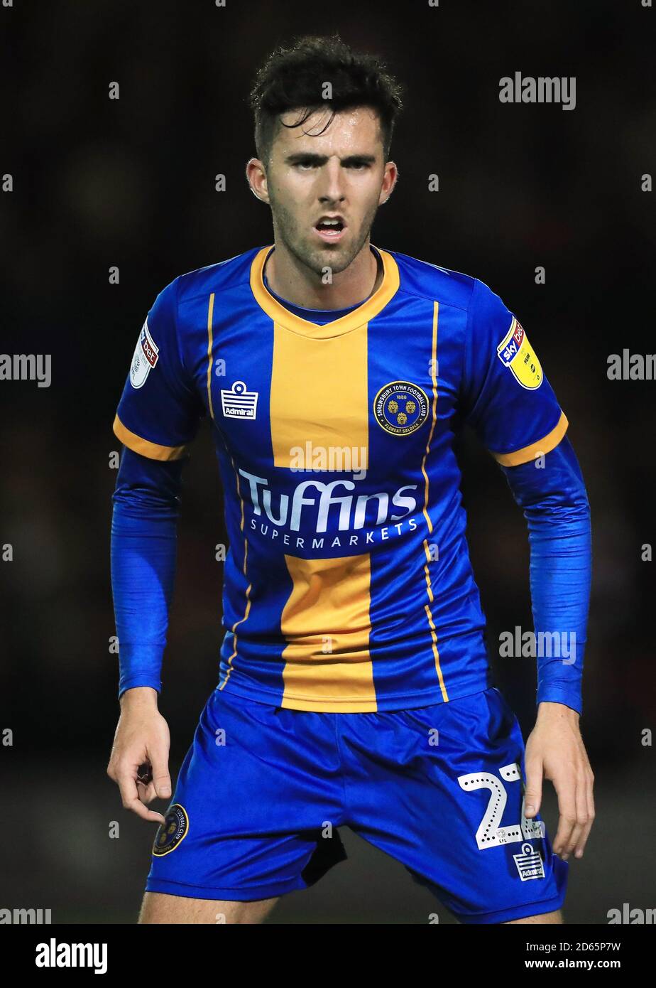 Sean Goss De Shrewsbury Town Banque D'Images