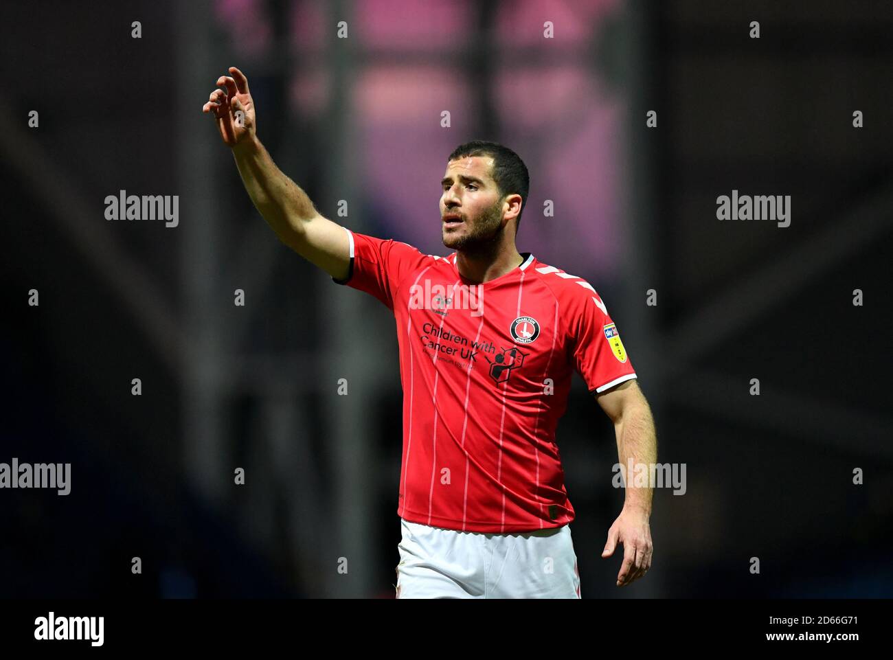 Charlton Athletic's Tomer Hemed Banque D'Images