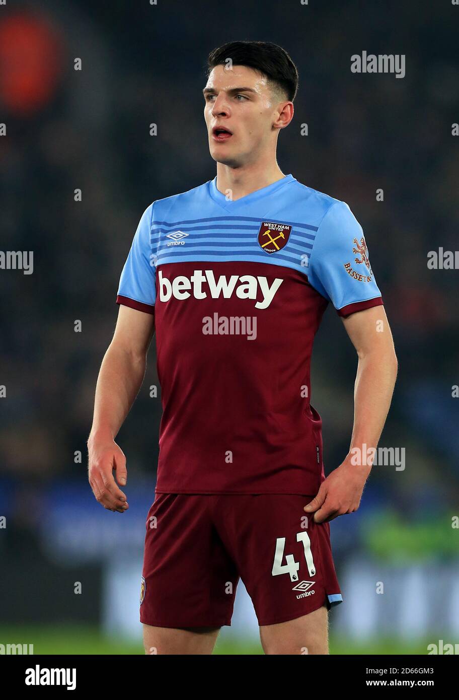 West Ham United's Declan Rice Banque D'Images