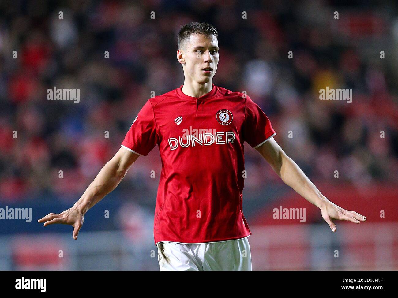 Filip Benkovic de Bristol City Banque D'Images