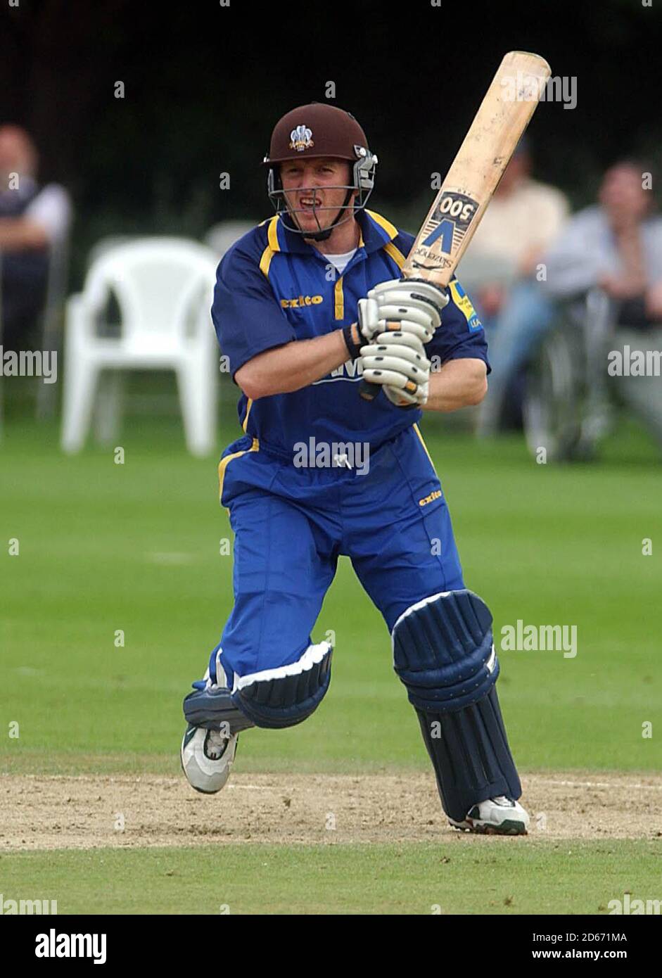 Alistair Brown de Surrey en action contre Northampton Banque D'Images